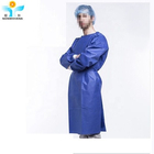 Eco Friendly SMMS Disposable Surgical Gown Nonwoven Anti-Bacterial Comfortable