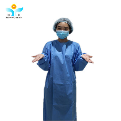 Steriles Krankenhaus chirurgisches Kleiderwegwerfchirurg-Gown AAMI SMSs Niveau-WEGWERFII
