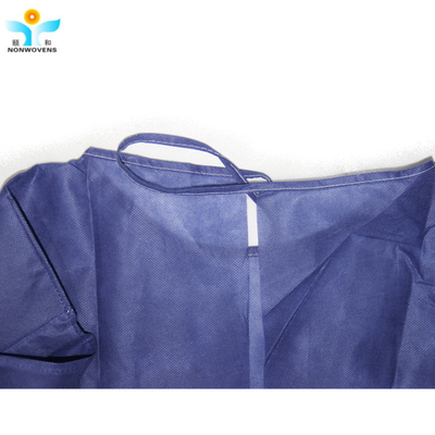 Breathable Disposable Surgical Gowns Non Woven Medical Supply 16-50gsm