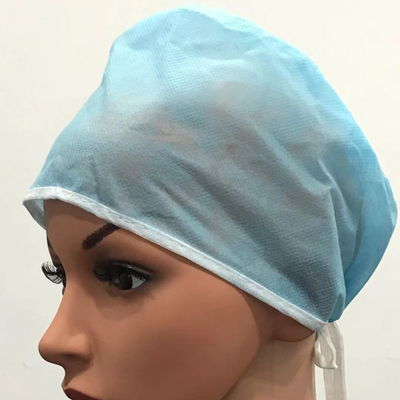 Wegwerfnicht gesponnene SMS medizinische Bouffant Hüte Doktor-Cap Elastic Surgical