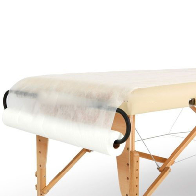 Steriler Absorptionsmittel-nicht gesponnener Badekurort durchlöcherte gepaßte WegwerfBettlaken rollen für Massage-Tabelle
