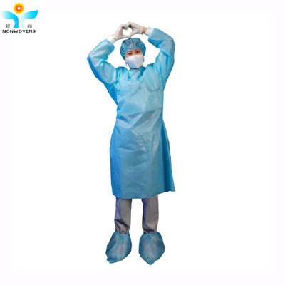 Disposable Isolation Clothing Coveralls Level 2 PP Material Iso13485