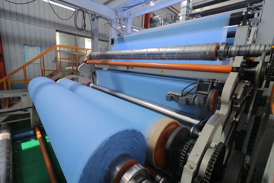 Xinyang Yihe Non-Woven Co., Ltd. Hersteller Produktionslinie