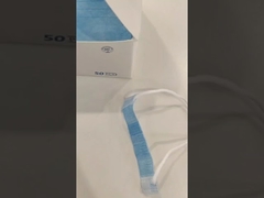 Medizinische 3-lagige Einweg-Gesichtsmaske für den täglichen Schutz in verschiedenen Farben