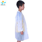 Unisex YIHE Disposable Childrens Lab Coats PP SMS Nonwoven Collar