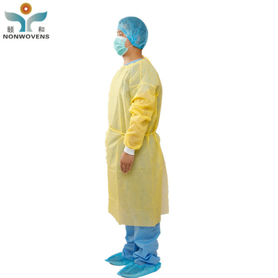 Breathable Disposable Isolation Clothes For Medical Protection - Soft Sewing Style SPP SMS